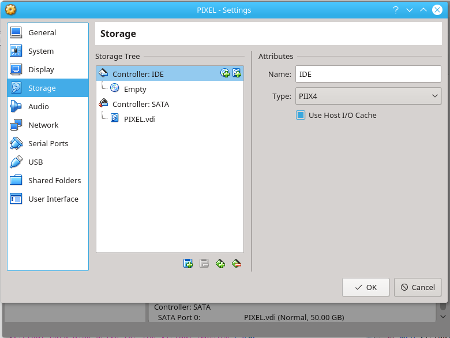 Virtualbox add new CD / DVD drive as iso for the Virtual Machine