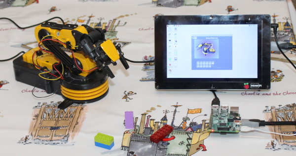 G-Robot Arm - Controlling a robot arm on the Raspberry Pi using Pygame