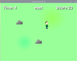 Compass Game created in Pygame Zero