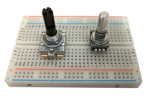 Electronics circuit rotary encoder for Raspberry Pi Pico