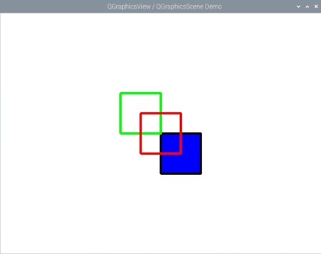 Python Pyside6 QGraphicsView QGraphicsScene GUI application